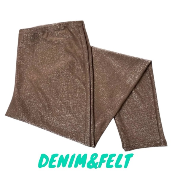 SKIMS Shimmer Leggings/Pants | Color: Umber | NEW/NWT!!🤎🤎 - Picture 4 of 12